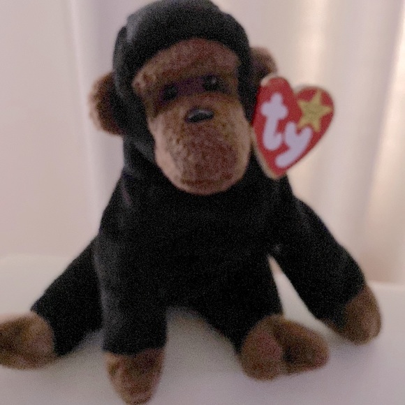 Ty Beanie Baby Original. CONGO the Gorilla. Born  November 9, 1996. Retired.Rare - Picture 13 of 13